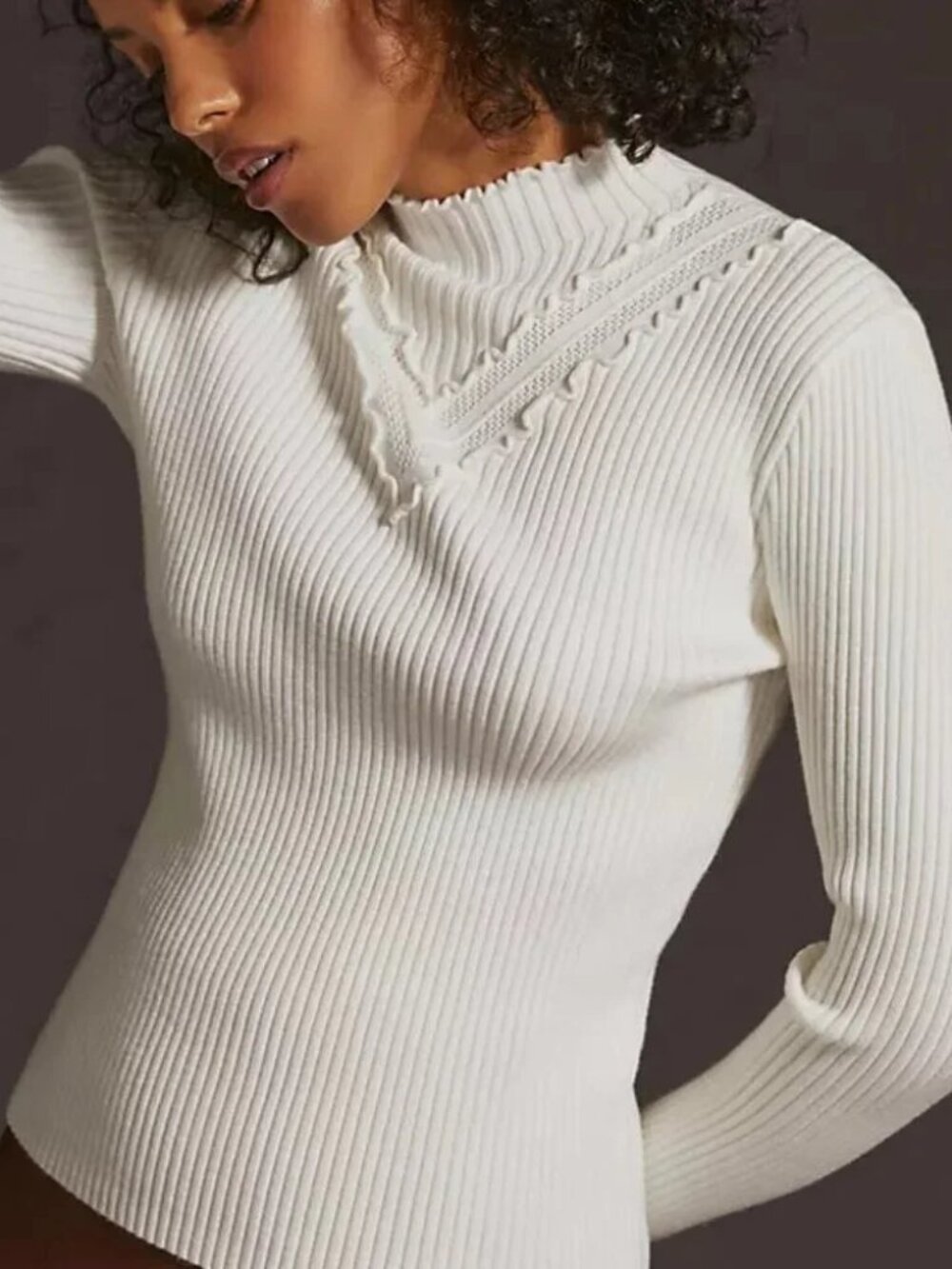 NWT Anthropologie Ribbed Sweater